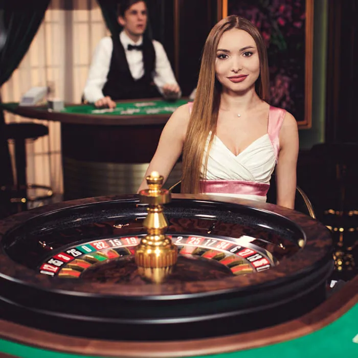 Live Roulette table illustration